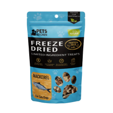 Pets Kitchen Treat Freeze-Dried Mackerel 40g